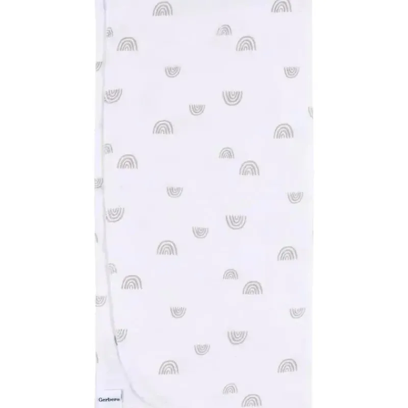 roupa_de_cama_gerber___un_SKUSEQBYm7q_1.webp Gerber Roupa de cama - 4 unidades em branco de flanela, Boho Rainbow Clearance