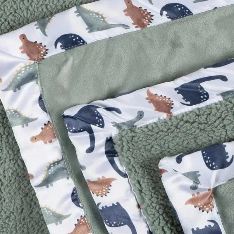 roupa_de_cama_gerber__cob_SKU24fJl2r9_4.webp Gerber Roupa de cama - Cobertor de pelúcia 1Pk 2Ply, Dino Time New