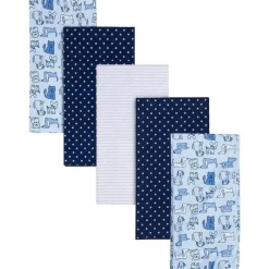 Gerber Roupa de Cama - Cobertor de Flanela 5Pk para Bebê - Menino Cão Montanhas Best