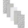 Gerber Roupa de Cama - Cobertor de Flanela 5Pk - Nuvem Neutra Discount