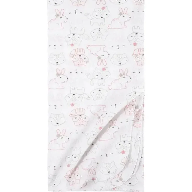 roupa_de_cama_gerber__cob_SKUNnhpXpsS_1.webp Gerber Roupa de Cama - Cobertor de bebê de flanela 5 unidades - flor arco-íris menina Best