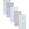 Gerber Roupa de Cama - Cobertor de Flanela 5Pk - Caminhões Safari Sale