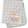 Gerber Roupa de Cama - Cobertor de Bebê de Pelúcia 1Pk - Boy Woodland New