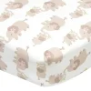 Gerber Roupa de Cama - Lençol de Berço com 1 Unidade - Girl Safari Best