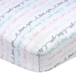 Gerber Roupa de Cama - Lençol de Berço com 1 Unidade - Borboleta Menina New