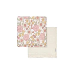 Gerber Roupa de cama - manta de musselina 2Pk, menina retrô floral Online