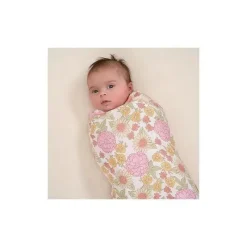 Gerber Roupa de cama - manta de musselina 2Pk, menina retrô floral Online