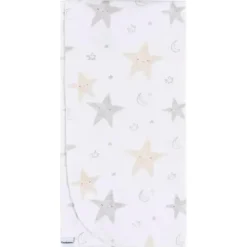 Gerber Roupa de cama - manta de flanela 4Pk, neutra celestial Online