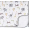 Gerber Roupa de cama - manta de pelúcia 1Pk 2Ply, animais neutros Discount
