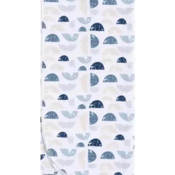 Gerber Roupa de cama - manta de flanela 4Pk, baleia Hot