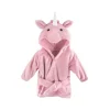 Baby Vision Roupões de banho de pelúcia 0-9M, unicórnio rosa Online