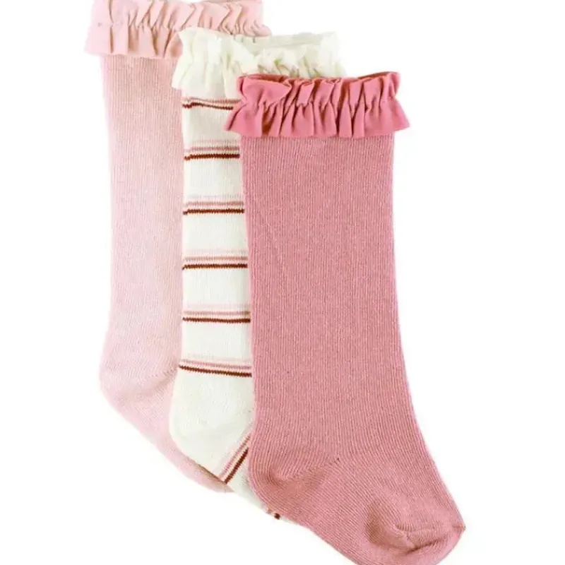 rufflebutts___unidades_de_SKUU3HQ1BRt_0.webp RuffleButts - 3 unidades de meias Ballet Pink, Rosy Lane e Wisteria Mauve Online