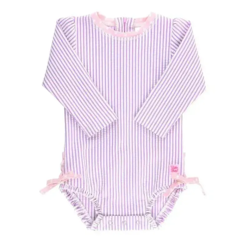 rufflebutts__baby_girl_se_SKUub6QfRex_0.webp RuffleButts - Baby Girl Seersucker One Piece Rash Guard, Lilás Hot