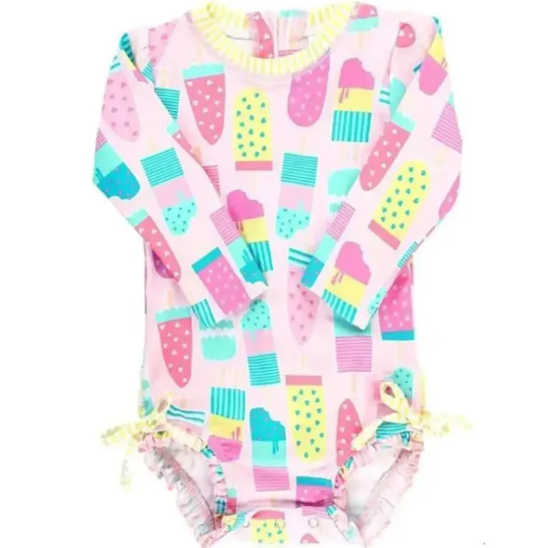 rufflebutts__baby_girl_so_SKUMXKooWT3_0.webp RuffleButts - Baby Girl Social One Piece Rash Guard, Sorvete Discount