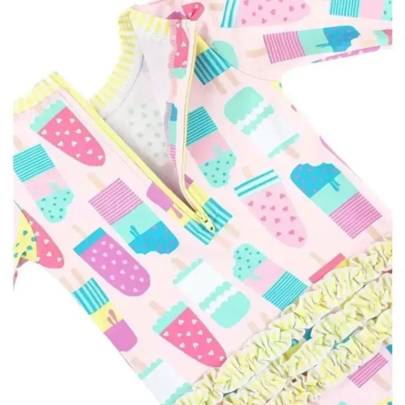 rufflebutts__baby_girl_so_SKUMXKooWT3_1.webp RuffleButts - Baby Girl Social One Piece Rash Guard, Sorvete Discount