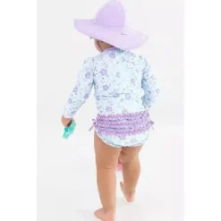 RuffleButts – Protetor de erupção cutânea de peça única de manga comprida para jardim de conto de fadas Best