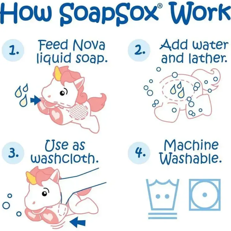 sabonete_sox_brinquedo_es_SKUxm0RNuWu_1.webp Soapsox Sabonete Sox Brinquedo Esponja Nova O Unicórnio Fashion