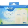 Dr. Brown's Sacos de armazenamento de leite materno do Dr. Brown 100 peças Fashion