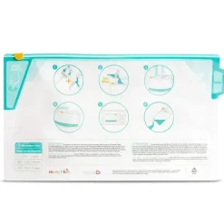 Munchkin Sacos de esterilização de garrafa jumbo , bolsas de esterilização de garrafa de microondas - 6 unidades, 180 usos Clearance