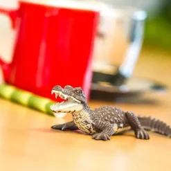 Safari Ltd . - Estatueta Caiman, Figura Realista de 5 Répteis Best