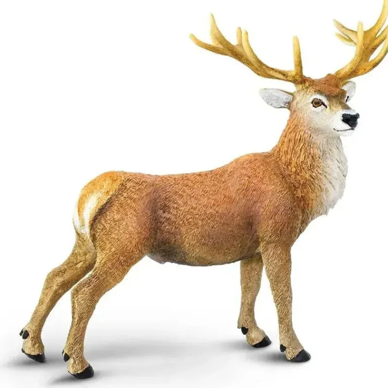 safari_ltd__estatueta_de__SKUNJMlJzc5_0.webp Safari Ltd . - Estatueta de veado vermelho, figura detalhada de 4,75 Discount