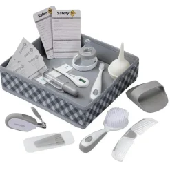 Safety 1st - Kit de berçário Deluxe pronto para bebê cinza Best