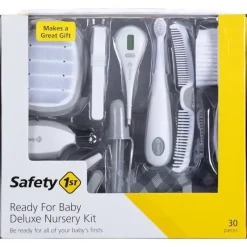 Safety 1st - Kit de berçário Deluxe pronto para bebê cinza Best