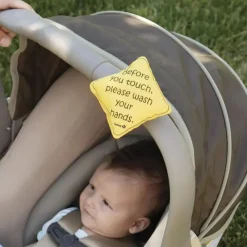 Safety 1st - No Germs On Board Sign 2Pk, Yellow Online