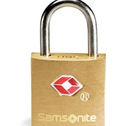 Samsonite - fechaduras com chave Travel Sentry, pacote com 2, latão Best