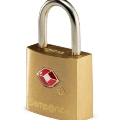 Samsonite - fechaduras com chave Travel Sentry, pacote com 2, latão Best