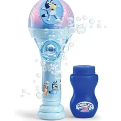 Sandy Ruben - Máquina de bolhas e microfone de brinquedo para crianças pequenas BLUEY modo de dança Best