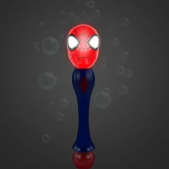 Sandy Ruben - Varinha de bolha iluminada do Homem-Aranha da Marvel para crianças pequenas Sale