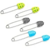 Sassy - 6 unidades de alfinetes decorativos para fraldas New