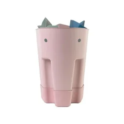 Shnuggle - Ellie Bath Toy Storage Scoop, Blush Hot