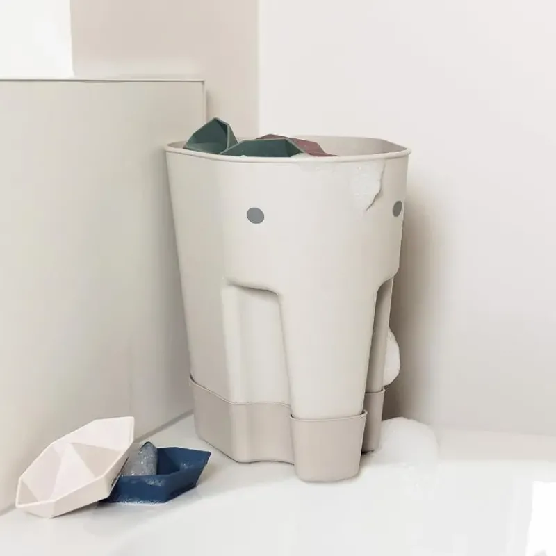 shnuggle__ellie_bath_toy__SKUk6nTAp9K_2.webp Shnuggle - Ellie Bath Toy Storage Scoop, Taupe Clearance