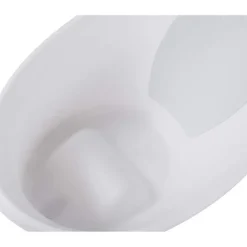 Shnuggle - Newborn Baby Bath With Plug, White Hot