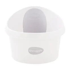 Shnuggle - Toddler Bath Tub, White & Grey Outlet