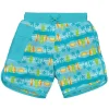 Iplay Shorts Pocket Board com Fralda de Natação Embutida - Aqua Surfboard Sunset Best