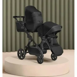 Silver Cross - Carrinho Wave Simples para Duplo, Onyx Sale