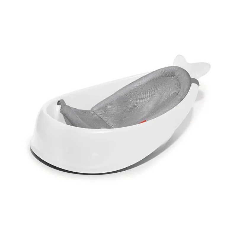 skip_hop__banheira_para_b_SKUBVff3OO4_0.webp Skip Hop - Banheira para bebê, banheira inteligente de 3 estágios, conjunto essencial para banho de bebê Moby, White e Moby, cinza Best