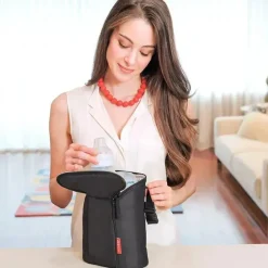 Skip Hop - Bolsa Dupla Garrafa Grab &amp; Go, Preta Fashion