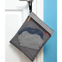 Skip Hop - Bolsa Grab & Go Wet/Dry, listra preta e branca Online
