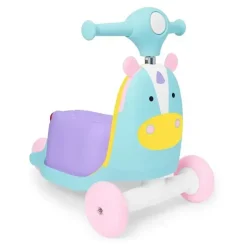 Skip Hop - brinquedo 3 em 1 do zoológico, unicórnio Hot