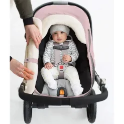 Skip Hop - capa de assento de carro de inverno, Stroll &amp; Go, urze rosa New