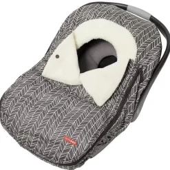Skip Hop - Capa para assento de carro Stroll &amp; Go, pena cinza Clearance
