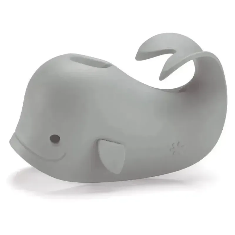 skip_hop__capa_para_bica__SKUar0QzvvP_0.webp Skip Hop - Capa para Bica de Banho para Bebê, Ajuste Universal, Moby, Cinza Fashion