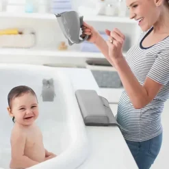 Skip Hop - Capa para Bica de Banho para Bebê, Ajuste Universal, Moby, Cinza Fashion