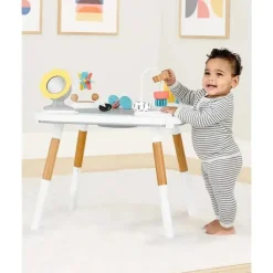 Skip Hop - Centro de atividades e mesa de jogo de 3 estágios inspirado em Discoverosity Montessori, maiores de 4 meses New