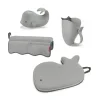 Skip Hop - Conjunto essencial de banho para bebê Moby, cinza 4 unidades Online