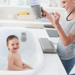 Skip Hop - Conjunto essencial de banho para bebê Moby, cinza 4 unidades Online